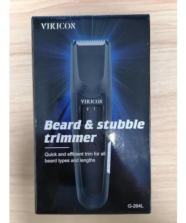 VIKICON Beard Trimmer for Men Electric Hair & Stubble Clipper 40 Length Settings Rechargeable Facial Trimmers w/2 Combs Professional Self Sharpening Blades 150 min Cordless Usage Gift for Men - Buy Online on GoSupps.com