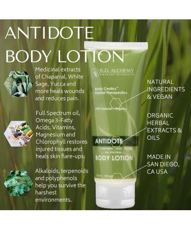 RD Alchemy 99% Natural Organic Antidote Ointment - Skin Irritation Relief & Muscle Soreness Treatment - Buy Online on GoSupps.com