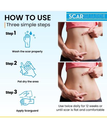 Scarguard Scar Treatment with Silicone & Vitamin E - 0.5 oz - For New & Old Scars - Buy Online on GoSupps.com