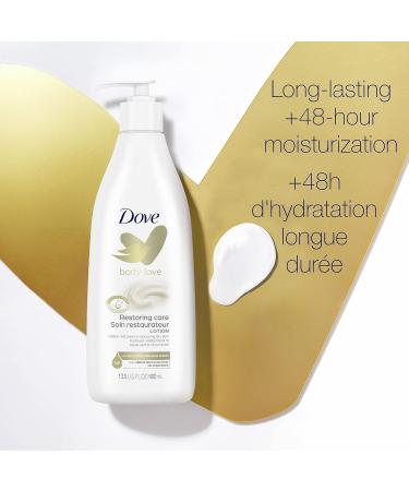 Dove Body Love Ultra Restorative Body Lotion for re-occurring dry skin that visibly restores and strengthens skin barrier 400 ml Restoring Care - Buy Online on GoSupps.com