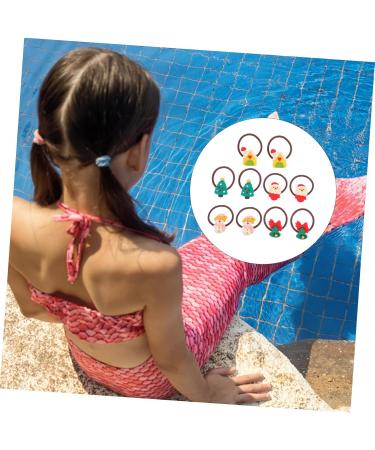 minkissy 5 Pairs Hair Rope Christmas Girls Hair Ring Christmas Party Headwear Xmas Fine Hair Holder Festival Xmas Hair Rings Christmas Hair Ties House Christmas Tree Miss Rubber Band - Buy Online on GoSupps.com