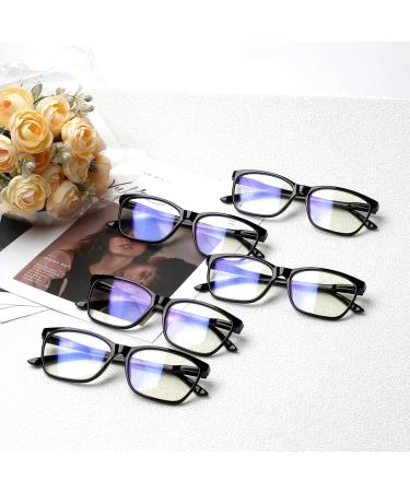 Buy SIGVAN Ladies Reading Glasses - Blue Light Blocking Eyeglasses for Women Fashion Pattern Print Spring Hinge Black 1.75x - International Shipping Available - Buy Online on GoSupps.com