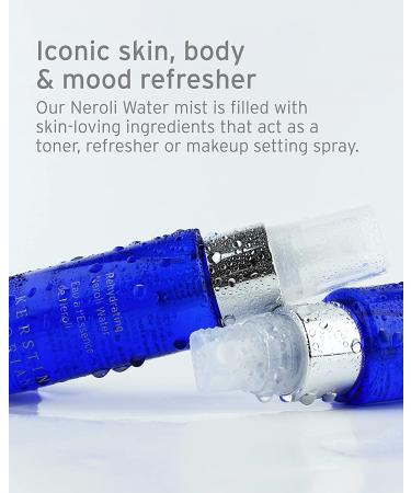 Kerstin Florian Neroli Water Face Mist - Hydrating Aromatherapy Spray with Probiotics & Peptides - 1 oz, All Natural, Vegan & Cruelty Free - Buy Online on GoSupps.com