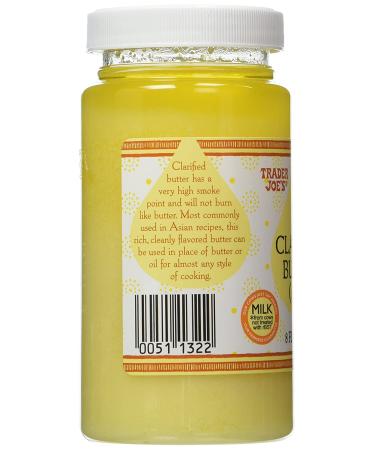 Trader Joe's Clarified Butter (Ghee) - 2 x 8 oz Jars - Buy Online on GoSupps.com