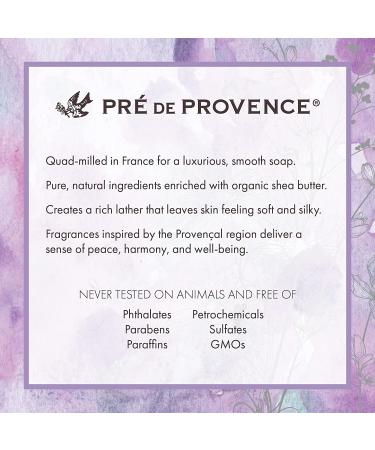 Pre de Provence Artisanal Soap Bar - Organic Shea Butter, Quad Milled French Skincare for Rich Lather - Sweet Lemon 5.3 Ounce (Pack of 1) - Buy Online on GoSupps.com