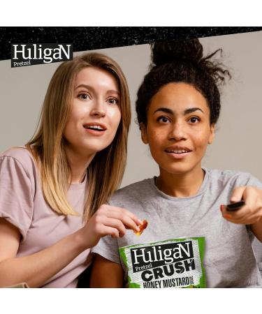 HuligaN Pretzel Crush 18-Pack: Honey Mustard Flavored Snack, 65g Each - Buy Online on GoSupps.com