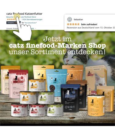 Catz finefood Katzenfutter Purrrr 103 Huhn 6er Pack (6 x 400 g) - Buy Online on GoSupps.com