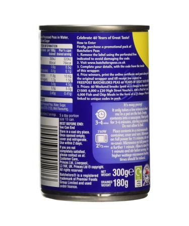Batchelors Bigga Marrowfat Processed Peas (300g) - Buy Online at [Your Company Name] - Buy Online on GoSupps.com