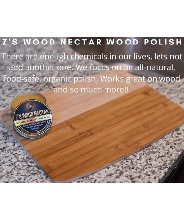 Zs Wood Nectar All-Natural Beeswax Furniture Polish & Conditioner - 6oz Cedarwood Lemongrass - Eco-Friendly International Shipping - Buy Online on GoSupps.com