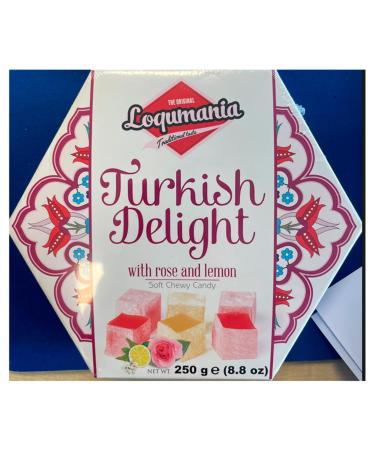 Loqumania The Original Turkish Delight with Rose and Lemon 250g
