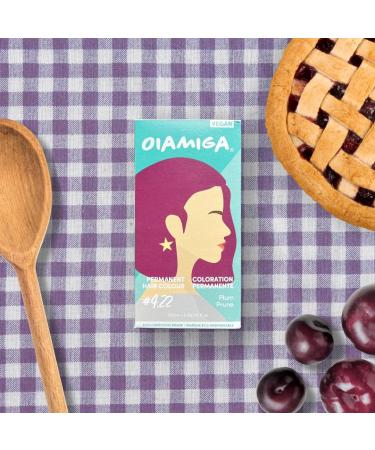 Plum Permanent Hair Dye - Vegan Cruelty-Free Rapid Processing All Hair Types - 120ml - Buy Online on GoSupps.com