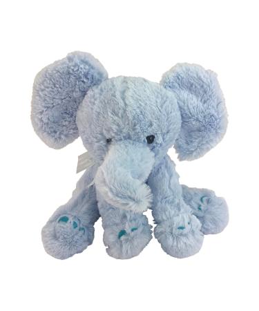 Baby Box Shop - Blue Elephant Teddy Cuddly Toy for Babies Baby Teddy Stuffed Animal Soft Toys for Babies Blue Teddy Elephant Plush Teddy Elephant Baby Soft Toys for Newborns