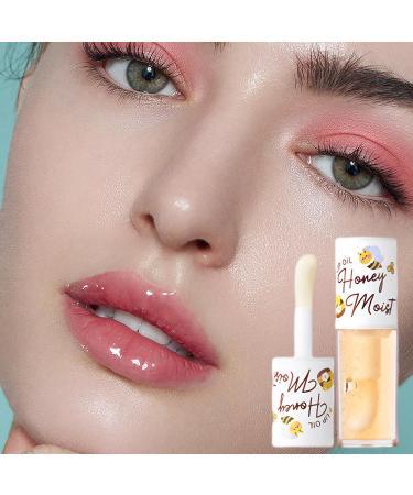  Duqulle glitter clear lip moisturizing oil lip gloss non sticky lip gloss lip balm lip care lip gloss makeup for dry lips - Buy Online on GoSupps.com