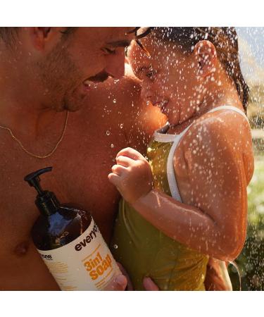 Everyone 3-in-1 Soap Body Wash Bubble Bath Shampoo 32 Ounce (Pack of 2) Lavender and Aloe & 3-in-1 Soap Body Wash Bubble Bath Shampoo 32 Ounce (Pack of 2) Citrus and Mint - Buy Online on GoSupps.com