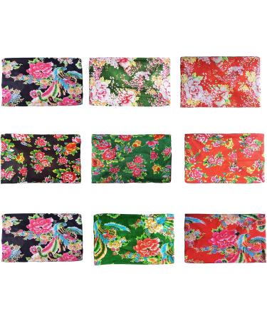 amangul Wide Headband for Women Elastic Bandeau Sports Headwrap Northeast Rural Style Floral Hairband Stretchy Workout Headwear(F5) - Buy Online on GoSupps.com