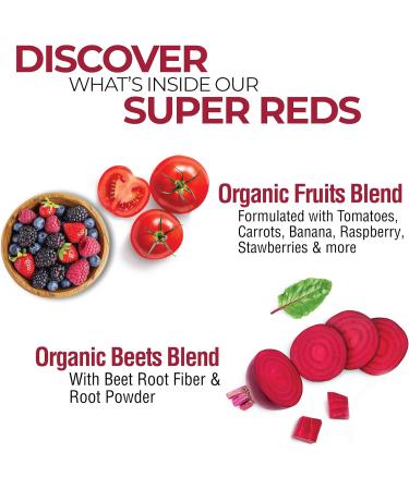 Country Farms Super Reds - Energizing Berry Polyphenol Superfood | 20 Servings - Buy Online on GoSupps.com