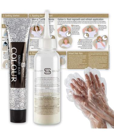 Smart Beauty Blonde Hair Dye with Plex Hair Anti-breakage | PPD Free Vegan & Cruelty Free - Creamy Blonde - Buy Online on GoSupps.com
