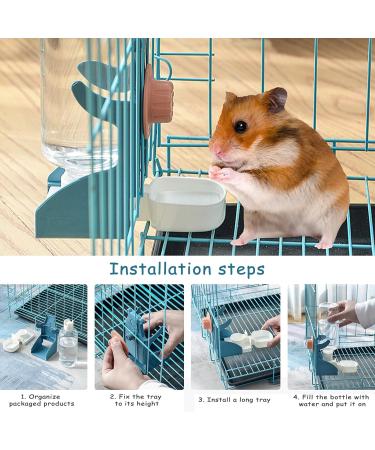 Canzoon Automatic Water Dispenser for Birds | Wasserstick for Nymphensittich Parrots | Scandinavian Blue Design - Buy Online on GoSupps.com