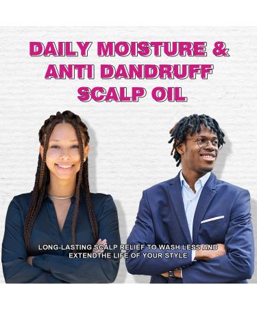Immetee Scalp Hair Oil - Best Treatment for Dry Itchy Scalp | Anti-Itch Care for Natural & Curly Hair | 190ml (6.42fl oz - Buy Online on GoSupps.com