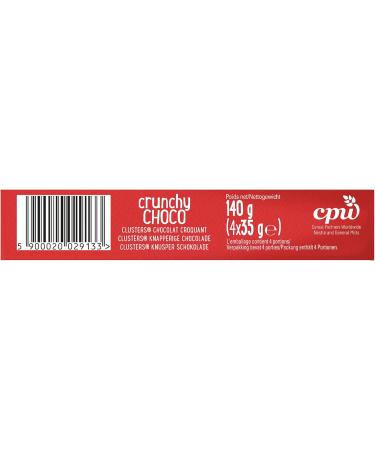 Nestl Crunchy Chocolate Bars - 4 x 35g bars - Buy Online on GoSupps.com