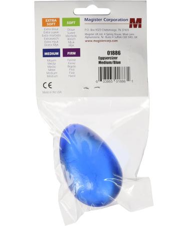 Buy Complete Medical Hand Eggsercizer - Medium Blue | Lightweight 0.16 lb for Strength & Rehabilitation | International Shipping Available - Buy Online on GoSupps.com