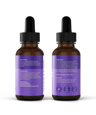 Hydrating Hyaluronic Acid Serum with Vitamin C and Aloe Vera for Anti-Wrinkle and Elasticity Boost - 4oz - Buy Online on GoSupps.com