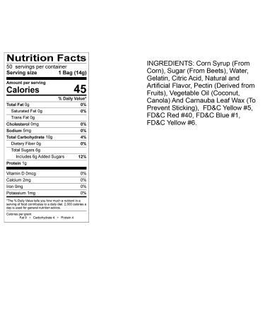 Albanese Ultimate 8 Flavor Gummi Bears - 25 oz Bag - Buy Online on GoSupps.com