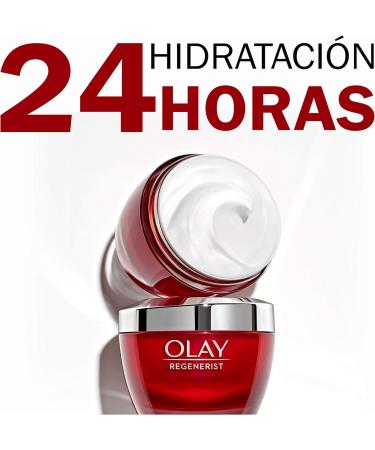 Olay Regenerist Daily Facial Cream Formula with Niacinamida (Vitamin B3) and Peptidodos Hydrates Instantly and Lasts 24H Firmer Skin in 14 Days 50ml - Buy Online on GoSupps.com