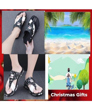 Shop Wygwlg Summer Plantar Fasciitis Slippers for Men - Breathable Arch Support Flip Flops & Bunion Sandals | Casual Fashion Gift for Dad - Buy Online on GoSupps.com