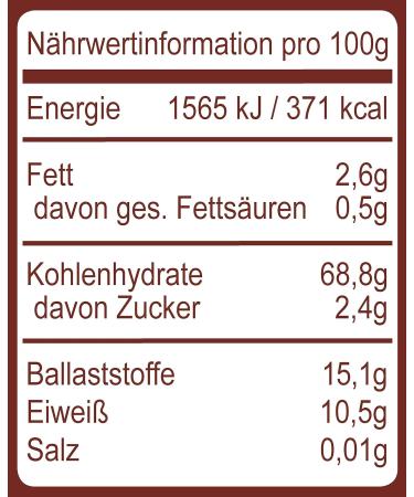 Seitenbacher baking malt 100 rye finely ground enzyme active 1 x 250 g - Buy Online on GoSupps.com