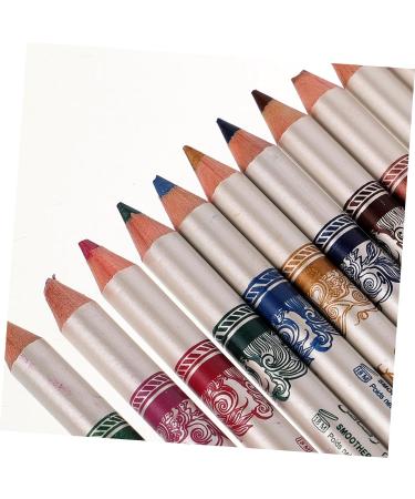 FRCOLOR Colors Eyeliner 12 Pieces Colored Eyeliner Pencils Color Pencil Colorful Colored s Makeup Make Up Lip Line Wooden Waterproof - Buy Online on GoSupps.com