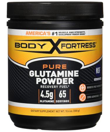 Body Fortress 100% Pure Glutamine Powder - 300 Grams