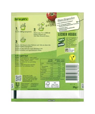 Buy Knorr Fix Spaghetti Napoli - 39g Pack | Flavor Enhancer Free Pasta Seasoning | International Shipping Available - Buy Online on GoSupps.com