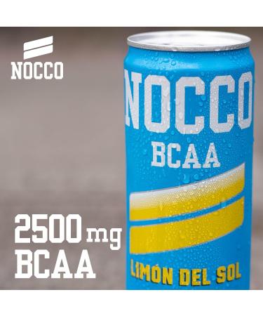 Nocco BCAA Drink 24 x 330 ml Dosen (Pfandartikel) (Summer Edition: Limon del Sol) - Buy Online on GoSupps.com
