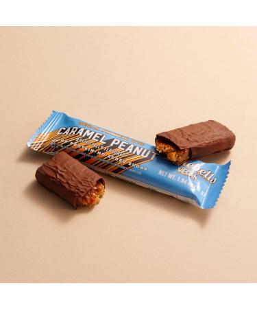 BAREBELLS Plant Based Protein Bars - Peanut Caramel - Pack of 12 - 1.94 Oz. - Buy Online on GoSupps.com
