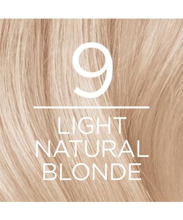 L'Oreal Paris Excellence Creme Hair Color 9 Light Natural Blonde - Gray Coverage, Triple Care Formula, Long-Lasting Results - 1 Count - Buy Online on GoSupps.com
