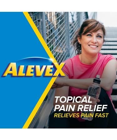 AleveX Pain Relieving Spray 3.2oz - Fast Acting & Fast Drying for Targeted Pain Relief - Buy Online on GoSupps.com