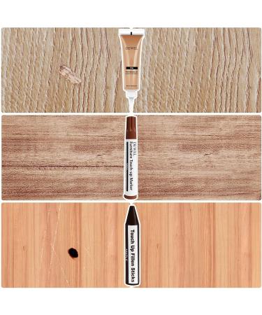 DEWEL Wood Filler & Repair Kit - 42 Set | Wax Pen Touch Up Paint Pens Scratch Remover for Wood Floors & Furniture - Buy Online on GoSupps.com