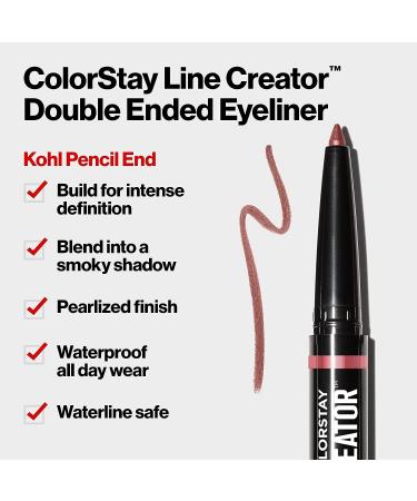 Revlon ColorStay Liquid Eyeliner & Smoky Kohl Pencil - Waterproof & Transferproof - 154 Cool as Ice - Buy Online on GoSupps.com