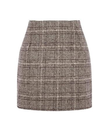 Women's skirt short black elastic high waist cord strain chiffon swing bell rock casual skirt with asymmetrical waist wrap rocker dress winter mini beach rock mini skirt basic b l