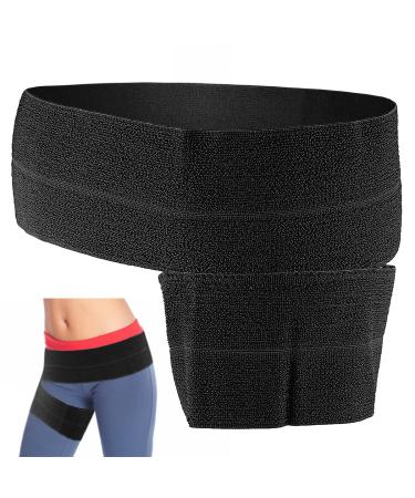 DOERDO DD Gear Groin Support Brace Hip Flexor Support Adjustable Hip Hamstring Wrap Sciatica Nerve Brace Belt Unisex M