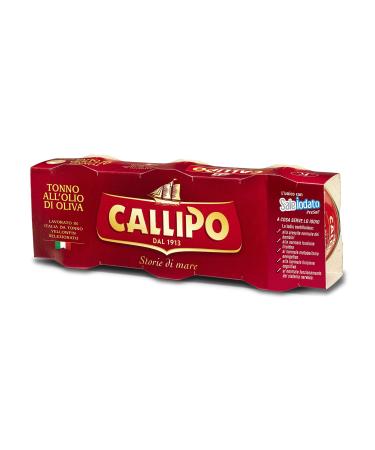 Callipo - Tonna all'Olio di Oliva - Tin - 3 x 80g