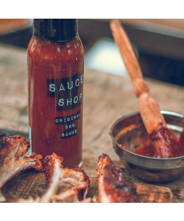 Sauce Shop | Original BBQ Sauce | Perfect for Dips Glazing | Award Winning | Vegan-Friendly | 275g - Buy Online on GoSupps.com