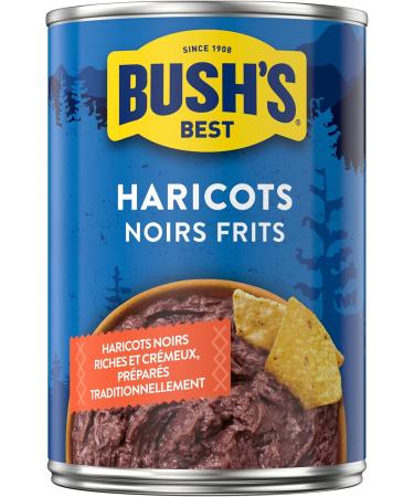 Bush's Best Bush's Refried Black Beans High Fibre Excellent Source of Protein Plant Based 398 mL 1ct Refried Black Beans 398 ml (Pack of 1) - Buy Online on GoSupps.com
