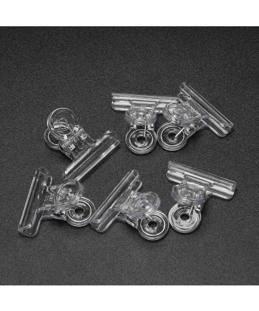 Peowuieu Rusian C Nail Clamps Clips Multifunctional Tool Acrylic Nails Pinchers Transparent Set of 6 - Buy Online on GoSupps.com