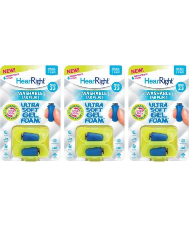 Ultra Soft Foam Ear Plugs - Comfortable 3-Pack for Superior Noise Reduction | Large Size - Buy Online on GoSupps.com