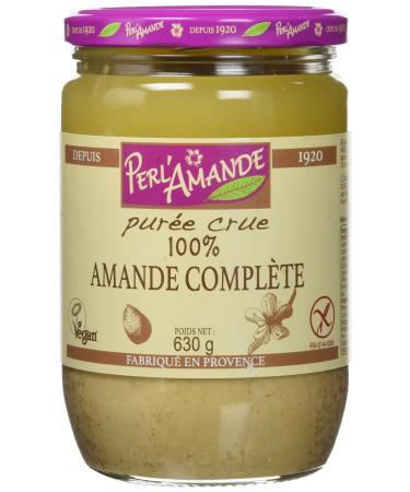 PERL'AMANDE Organic Whole Almond Puree 630 g,