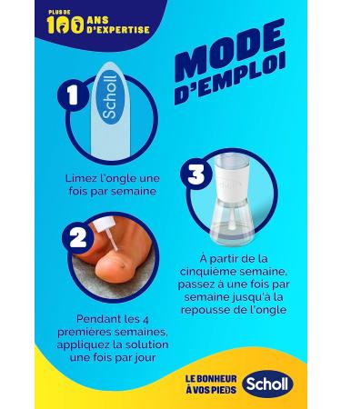 Scholl 2-in-1 Nail Treatment Solution Damaged by Mycosis - Results in 2 Weeks - Easy to Use - Penetrates and Treats at Source - Buy Online on GoSupps.com