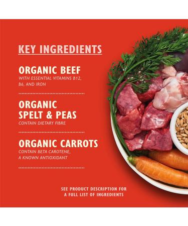 Buy Lily's Kitchen Organic Wet Dog Food for Adult Dogs - Beef (11 x 150g Pack) | Healthy Gourmet Dog Meals - Buy Online on GoSupps.com