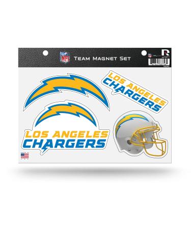 Rico Industries NFL Los Angeles Chargers Die Cut Team Magnet Set Sheet